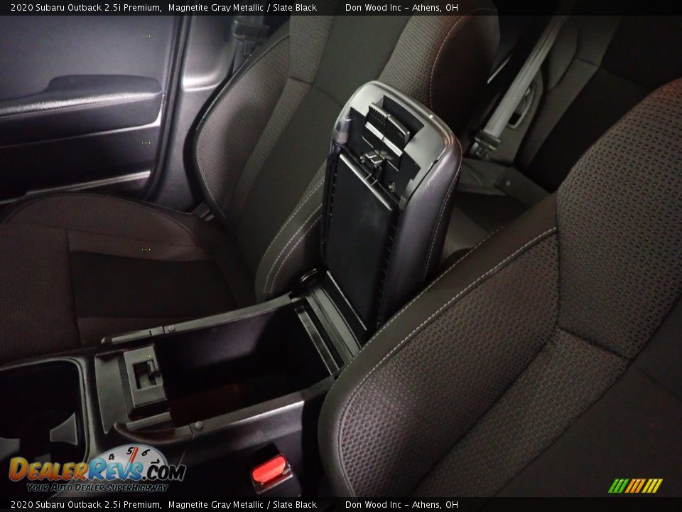 2020 Subaru Outback 2.5i Premium Magnetite Gray Metallic / Slate Black Photo #35