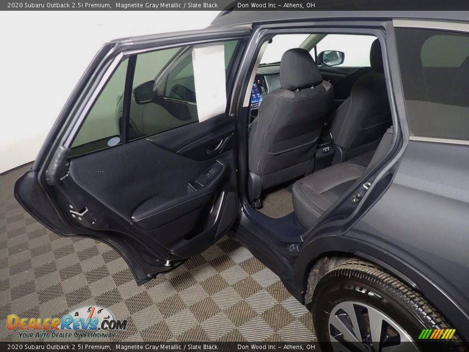 2020 Subaru Outback 2.5i Premium Magnetite Gray Metallic / Slate Black Photo #36