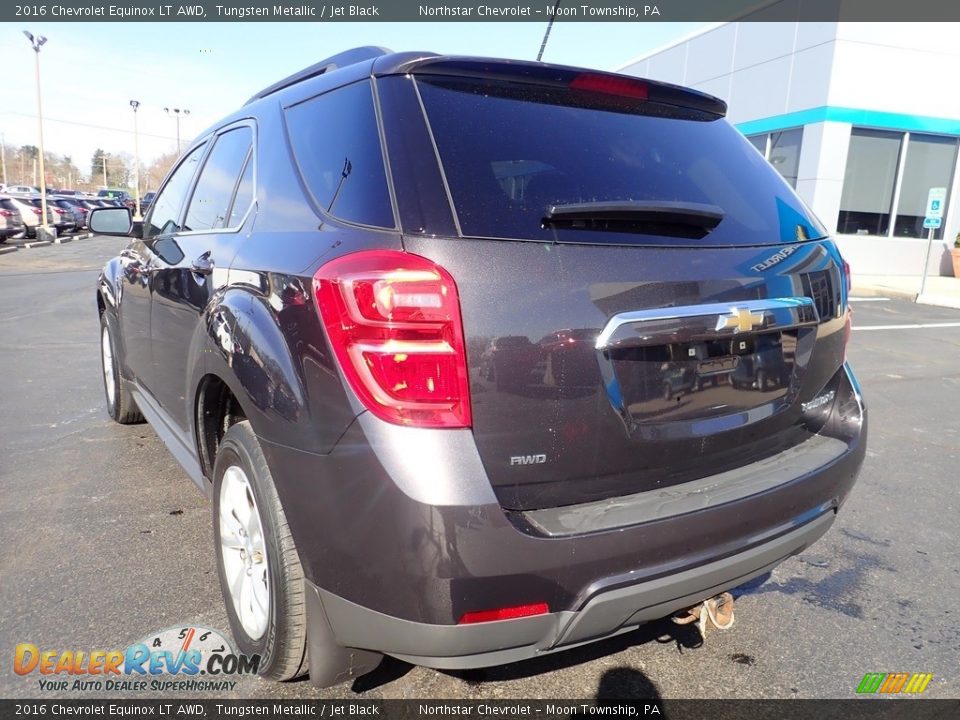 2016 Chevrolet Equinox LT AWD Tungsten Metallic / Jet Black Photo #5