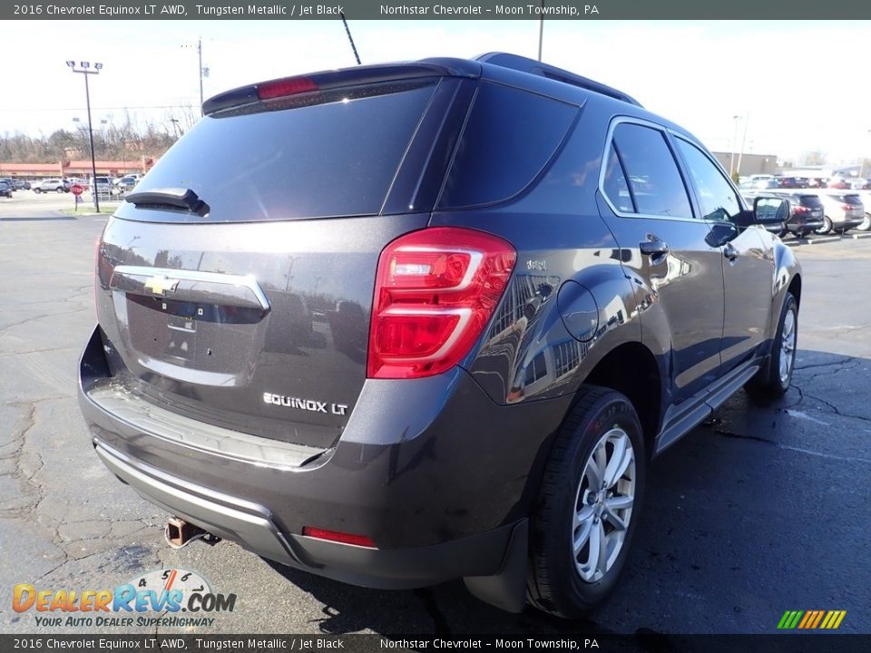 2016 Chevrolet Equinox LT AWD Tungsten Metallic / Jet Black Photo #8