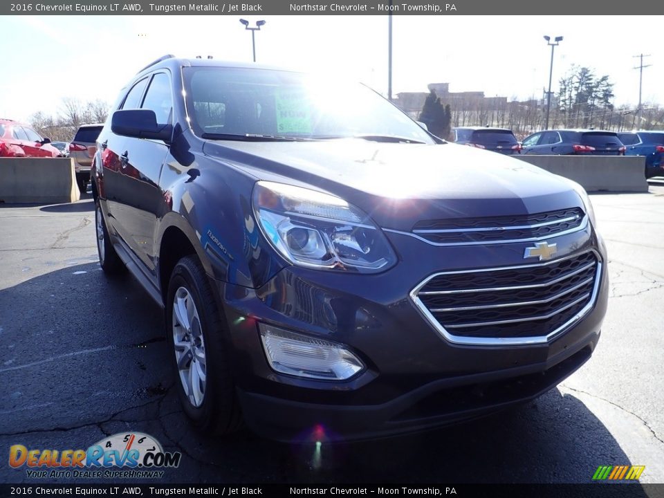 2016 Chevrolet Equinox LT AWD Tungsten Metallic / Jet Black Photo #12