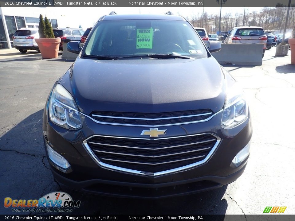 2016 Chevrolet Equinox LT AWD Tungsten Metallic / Jet Black Photo #13