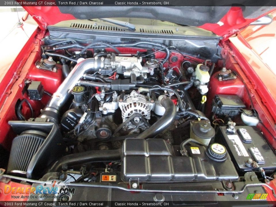 2003 Ford Mustang GT Coupe 4.6 Liter SOHC 16-Valve V8 Engine Photo #14