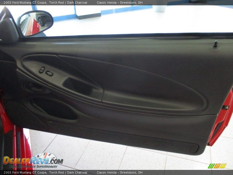 2003 Ford Mustang GT Coupe Torch Red / Dark Charcoal Photo #16