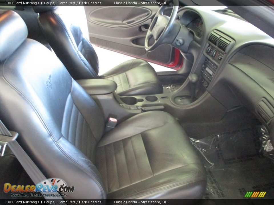2003 Ford Mustang GT Coupe Torch Red / Dark Charcoal Photo #18