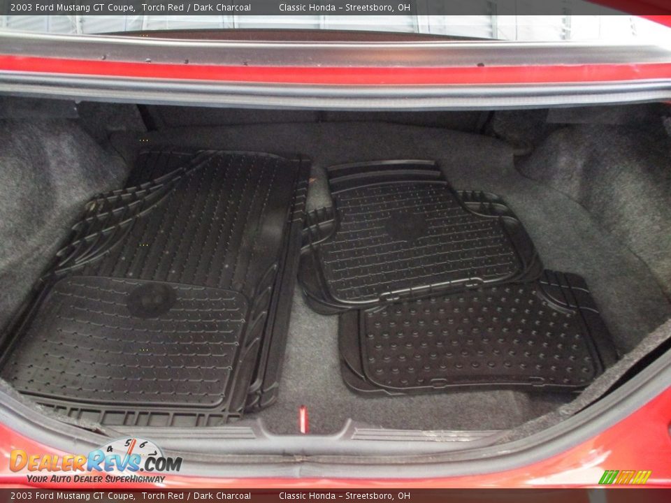 2003 Ford Mustang GT Coupe Torch Red / Dark Charcoal Photo #20