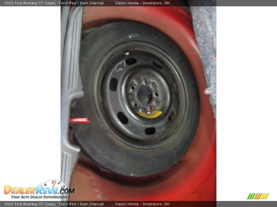2003 Ford Mustang GT Coupe Torch Red / Dark Charcoal Photo #21