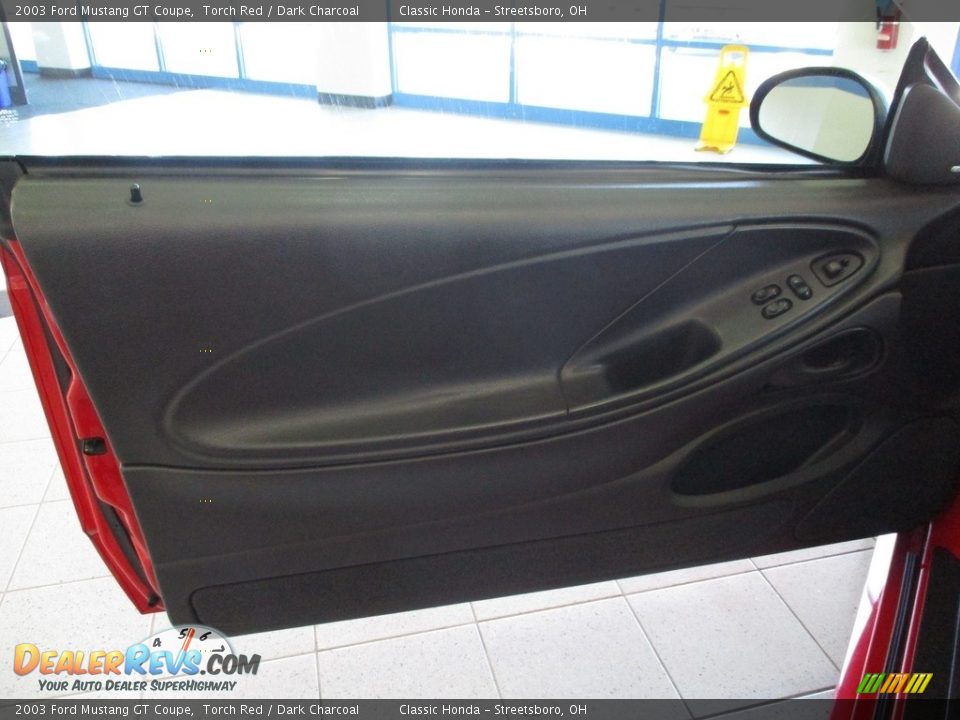 2003 Ford Mustang GT Coupe Torch Red / Dark Charcoal Photo #22