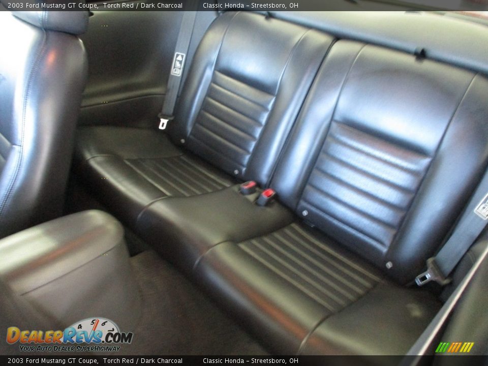 2003 Ford Mustang GT Coupe Torch Red / Dark Charcoal Photo #25