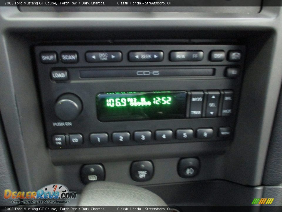 2003 Ford Mustang GT Coupe Torch Red / Dark Charcoal Photo #29