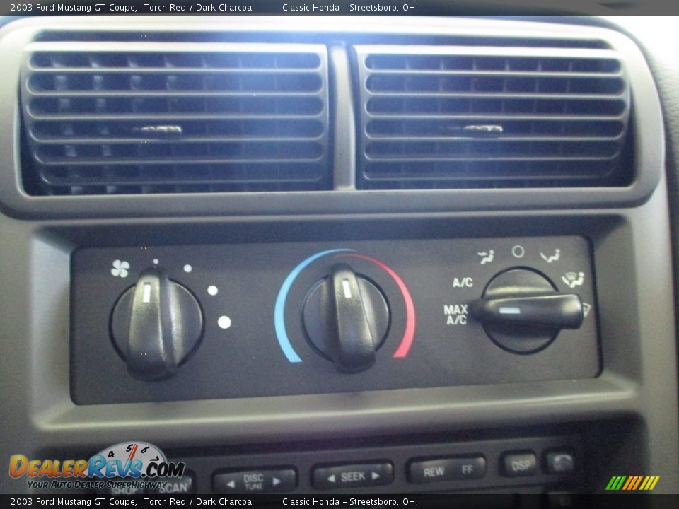 2003 Ford Mustang GT Coupe Torch Red / Dark Charcoal Photo #30