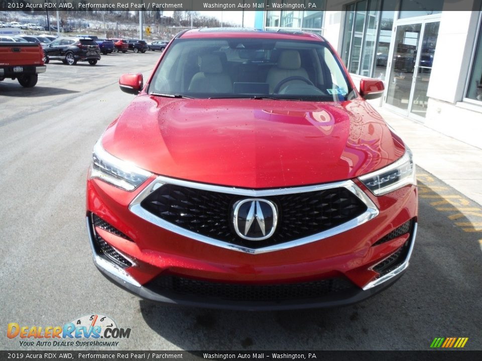 2019 Acura RDX AWD Performance Red Pearl / Parchment Photo #5