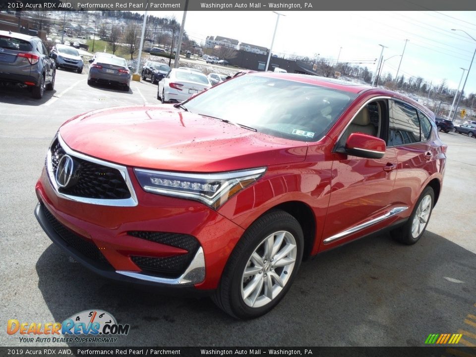 2019 Acura RDX AWD Performance Red Pearl / Parchment Photo #6