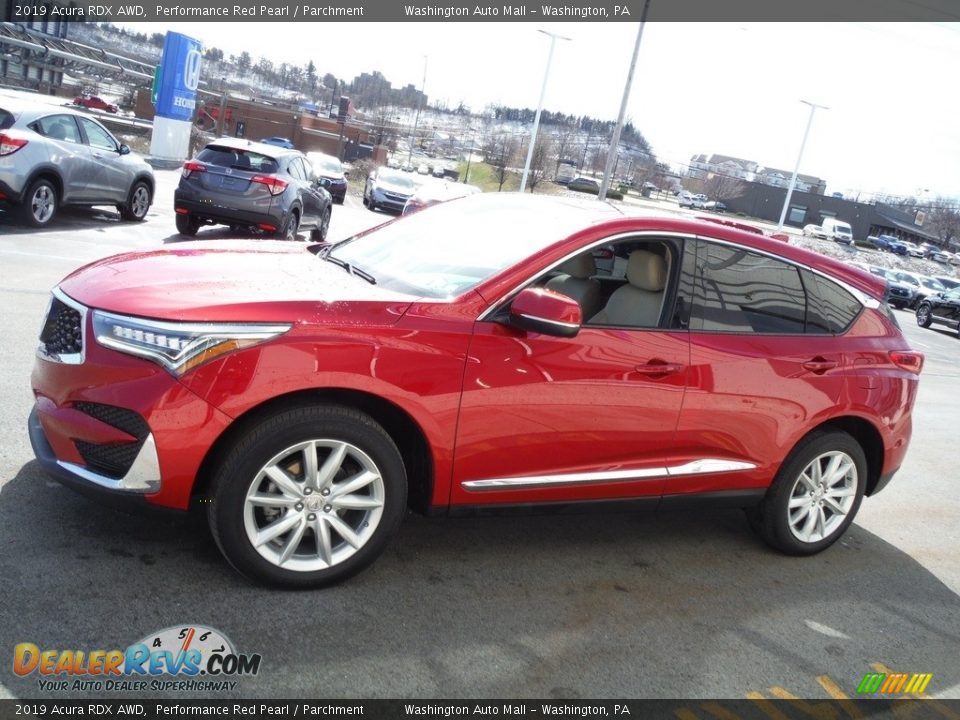 2019 Acura RDX AWD Performance Red Pearl / Parchment Photo #7