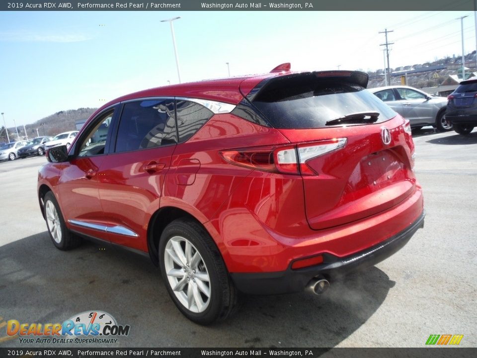 2019 Acura RDX AWD Performance Red Pearl / Parchment Photo #8
