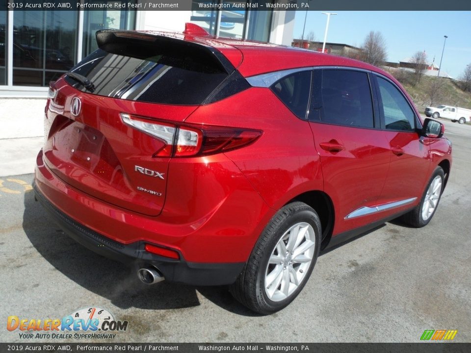 2019 Acura RDX AWD Performance Red Pearl / Parchment Photo #10