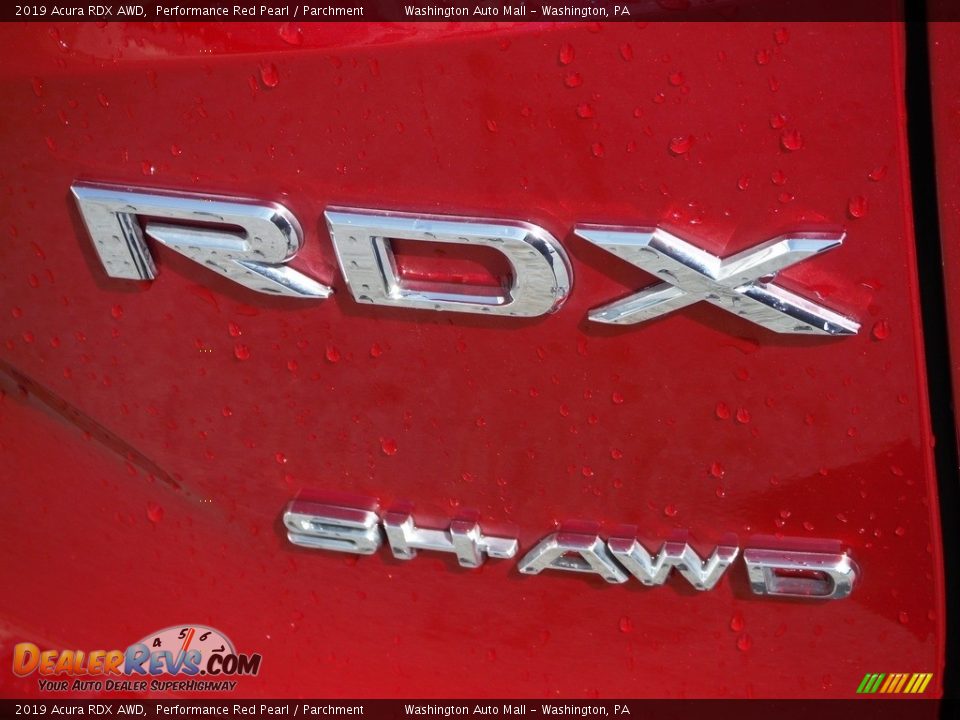 2019 Acura RDX AWD Performance Red Pearl / Parchment Photo #11