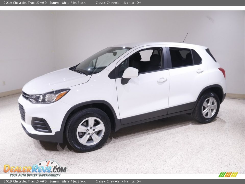 2019 Chevrolet Trax LS AWD Summit White / Jet Black Photo #3