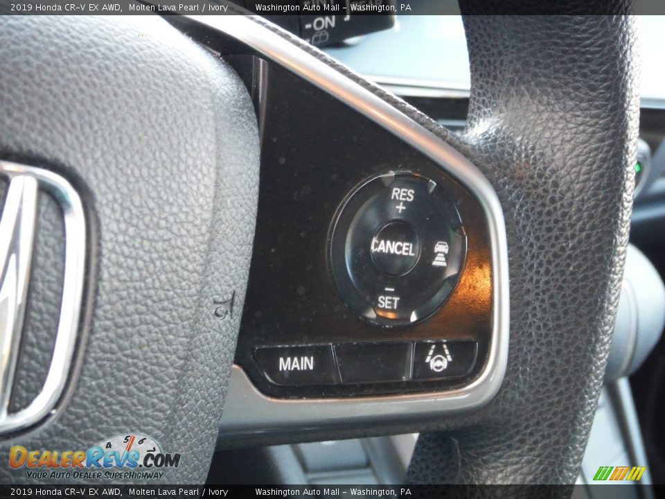 2019 Honda CR-V EX AWD Molten Lava Pearl / Ivory Photo #26