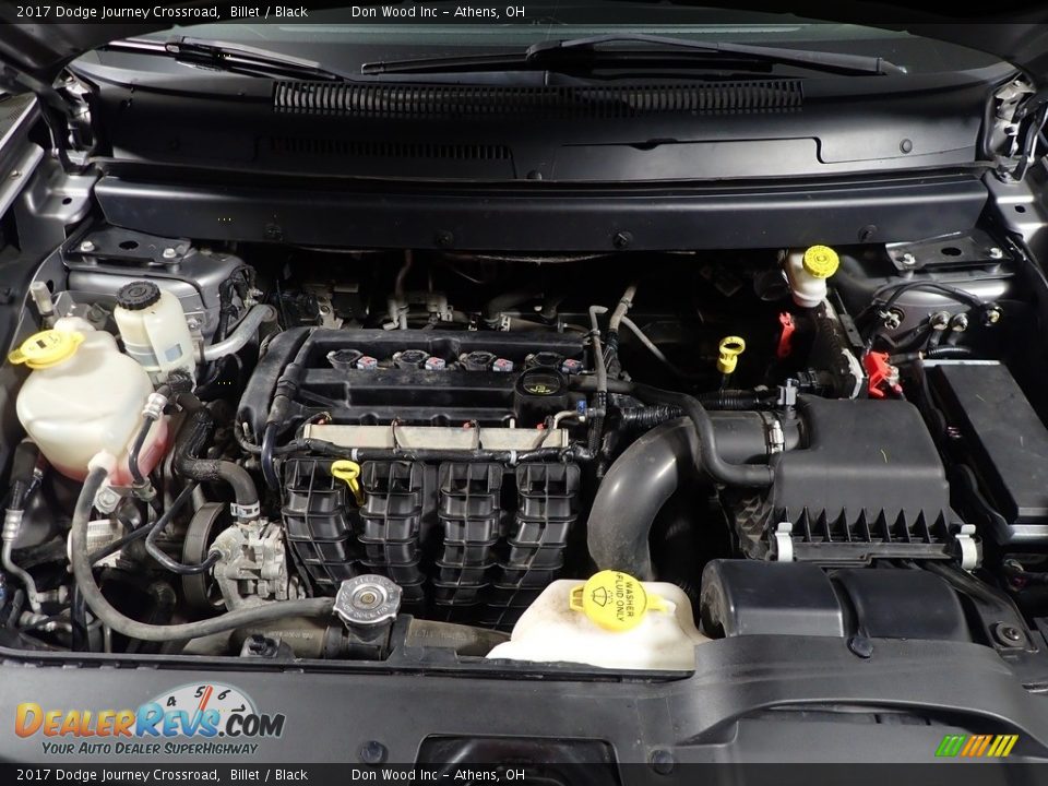 2017 Dodge Journey Crossroad Billet / Black Photo #6