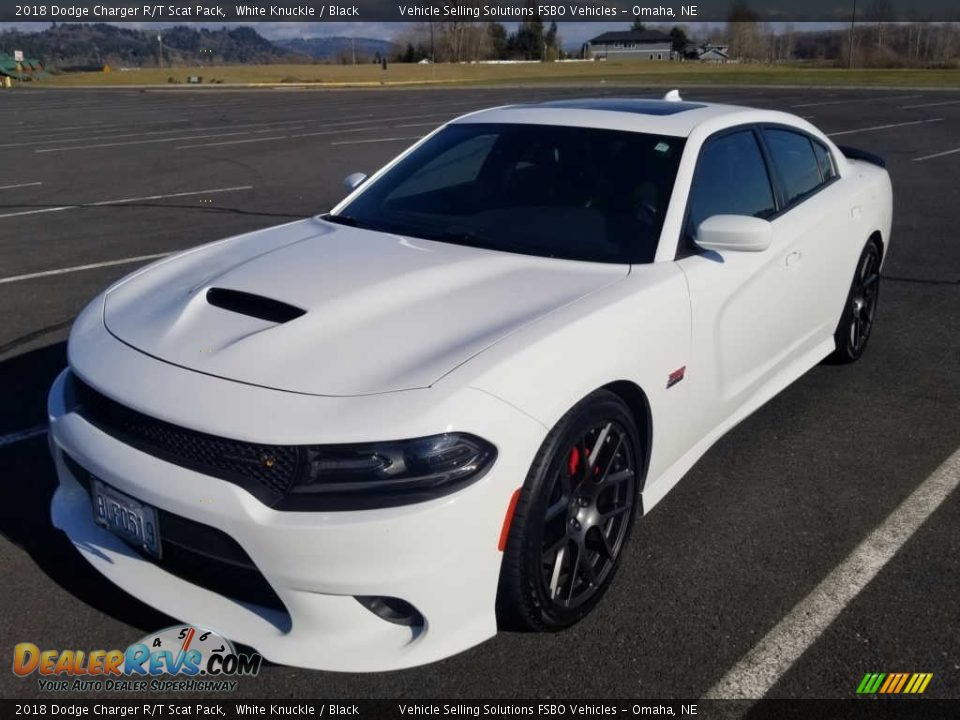 2018 Dodge Charger R/T Scat Pack White Knuckle / Black Photo #12