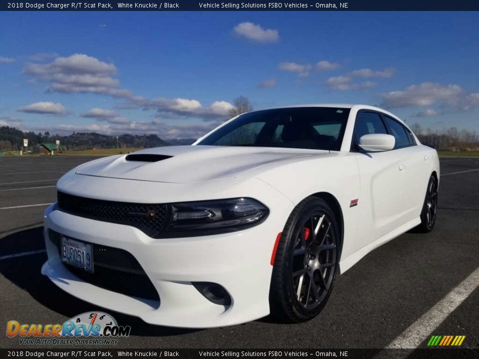 2018 Dodge Charger R/T Scat Pack White Knuckle / Black Photo #13