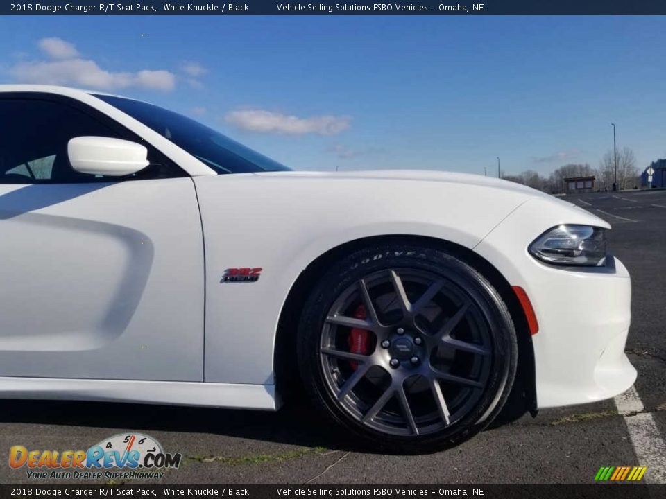 2018 Dodge Charger R/T Scat Pack White Knuckle / Black Photo #15