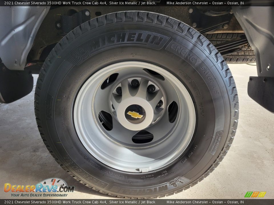 2021 Chevrolet Silverado 3500HD Work Truck Crew Cab 4x4 Wheel Photo #13