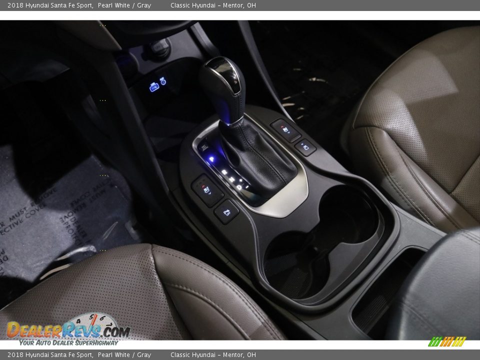 2018 Hyundai Santa Fe Sport Pearl White / Gray Photo #16