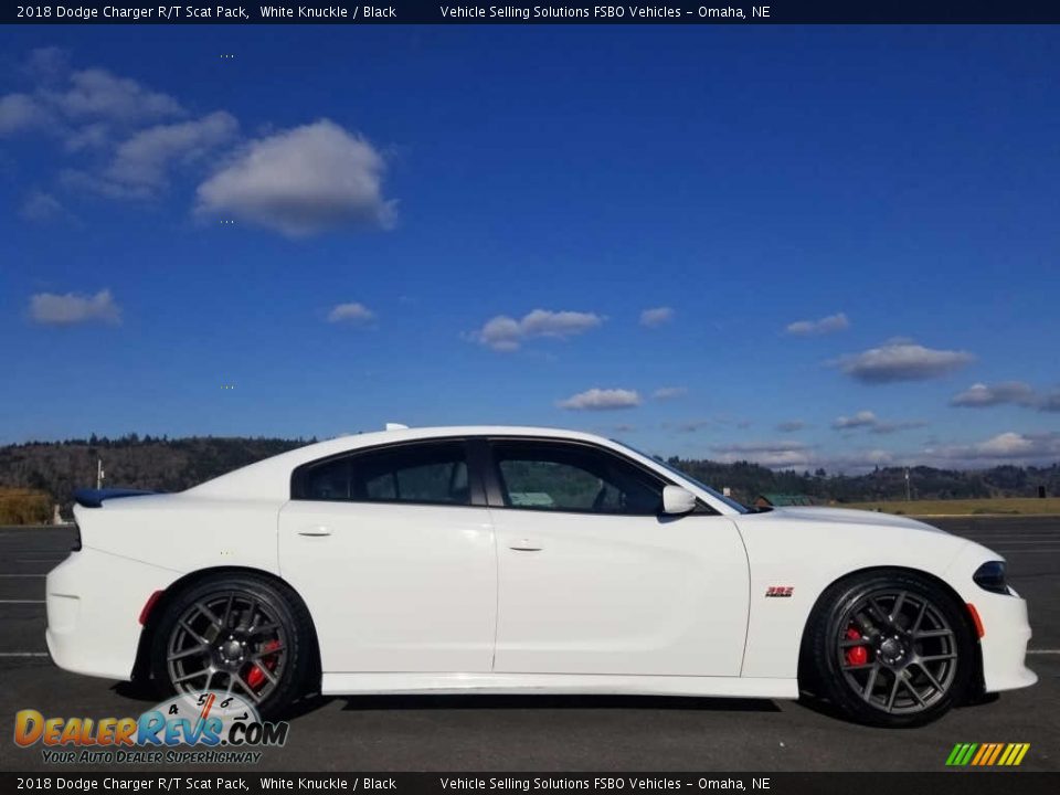 2018 Dodge Charger R/T Scat Pack White Knuckle / Black Photo #16