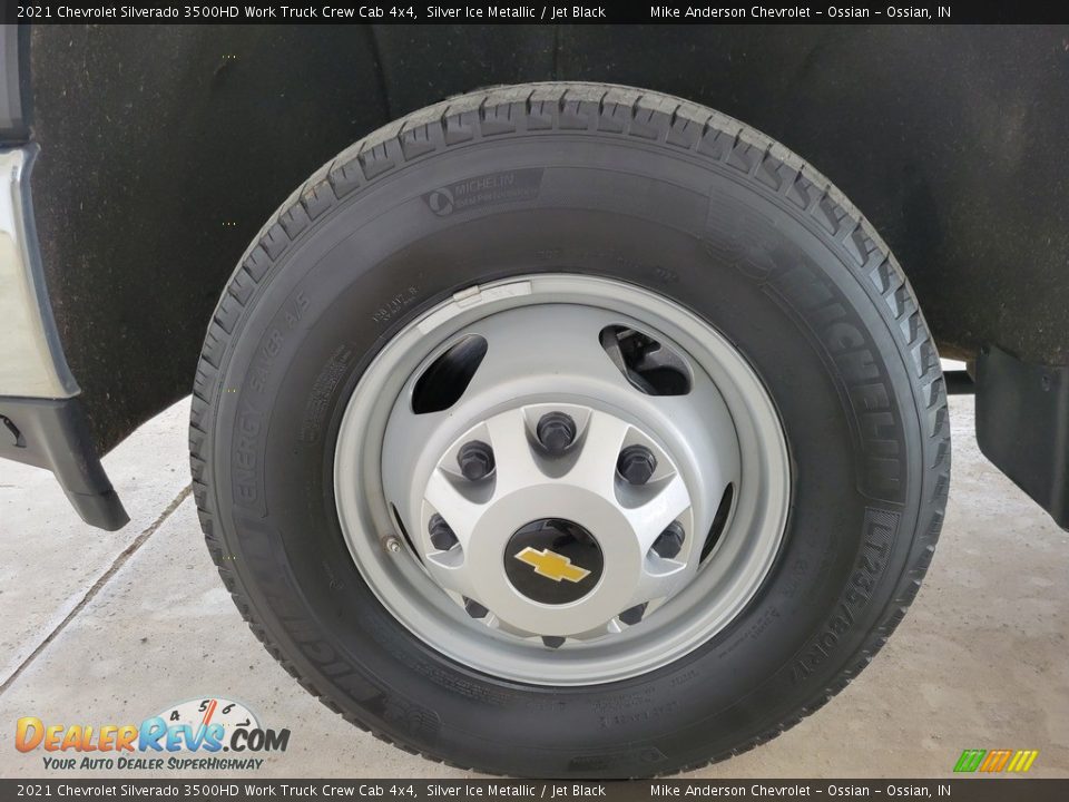 2021 Chevrolet Silverado 3500HD Work Truck Crew Cab 4x4 Wheel Photo #14
