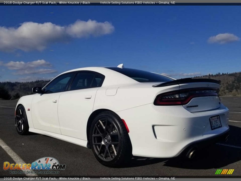 2018 Dodge Charger R/T Scat Pack White Knuckle / Black Photo #19
