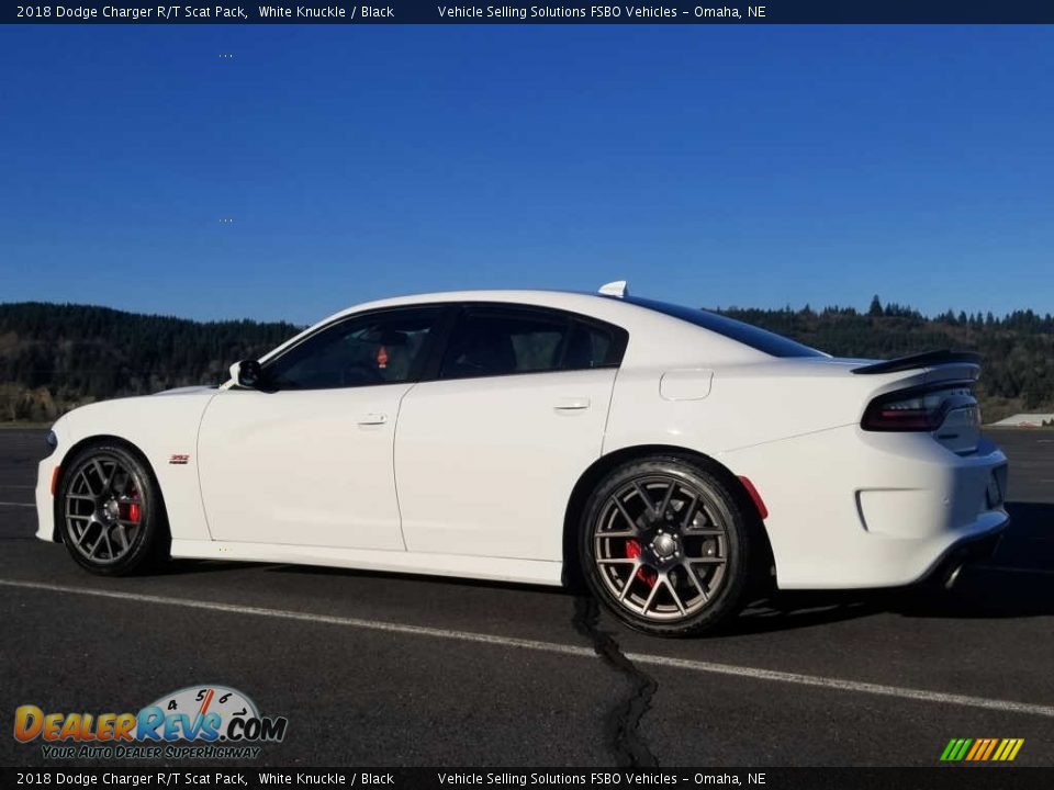 2018 Dodge Charger R/T Scat Pack White Knuckle / Black Photo #20