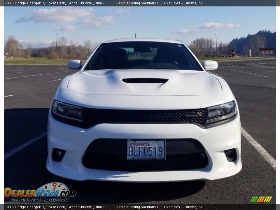 2018 Dodge Charger R/T Scat Pack White Knuckle / Black Photo #21
