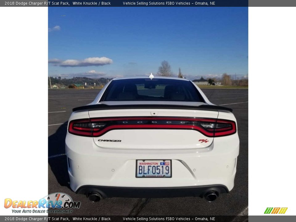 2018 Dodge Charger R/T Scat Pack White Knuckle / Black Photo #22