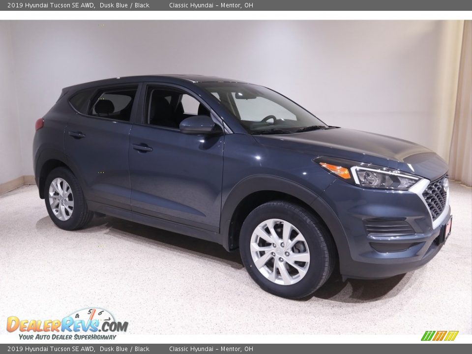 2019 Hyundai Tucson SE AWD Dusk Blue / Black Photo #1