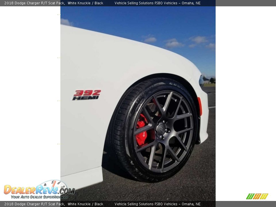 2018 Dodge Charger R/T Scat Pack White Knuckle / Black Photo #24