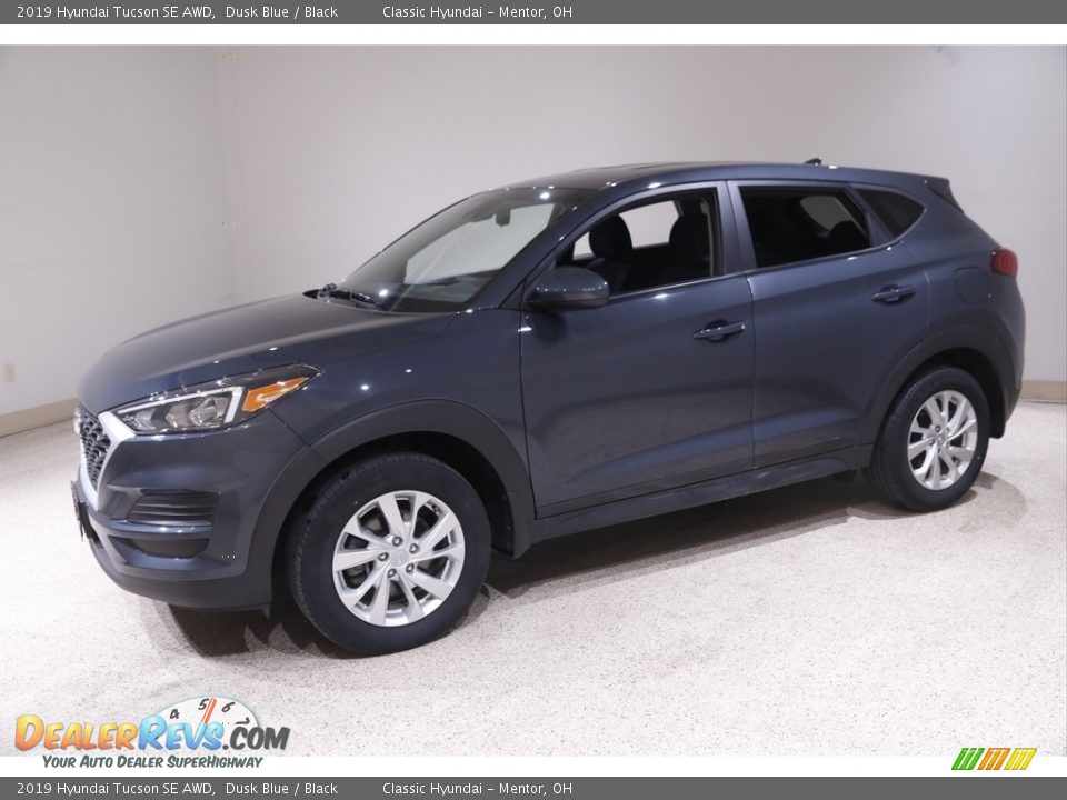 2019 Hyundai Tucson SE AWD Dusk Blue / Black Photo #3