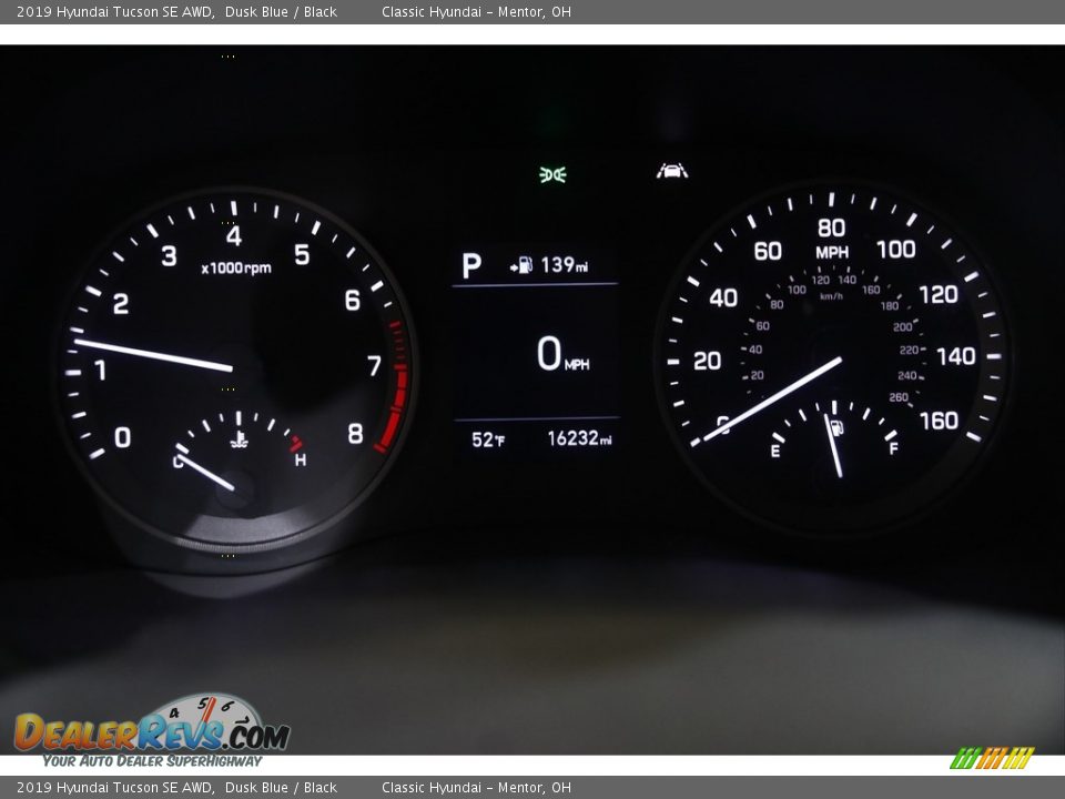 2019 Hyundai Tucson SE AWD Dusk Blue / Black Photo #8