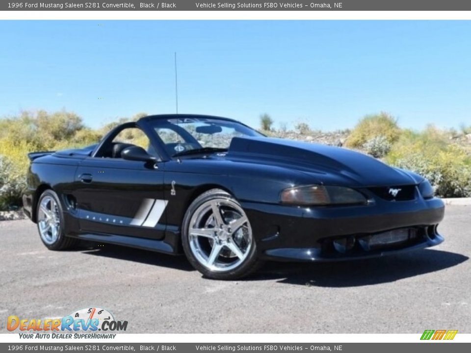 Front 3/4 View of 1996 Ford Mustang Saleen S281 Convertible Photo #1
