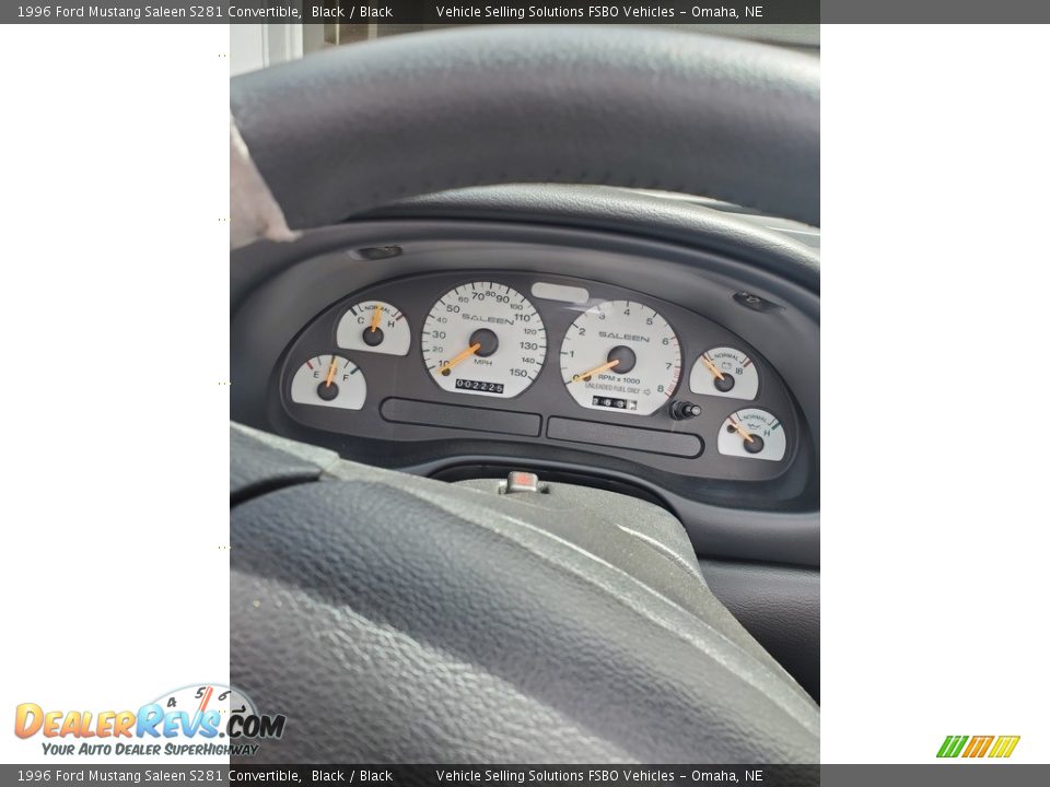 1996 Ford Mustang Saleen S281 Convertible Gauges Photo #7