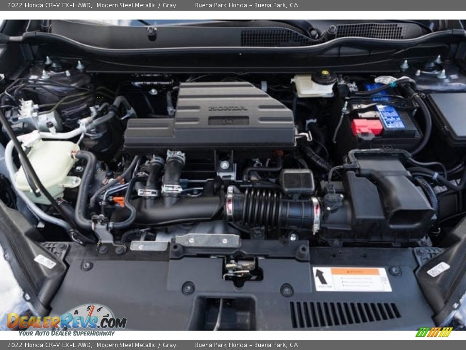 2022 Honda CR-V EX-L AWD 1.5 Liter Turbocharged DOHC 16-Valve i-VTEC 4 Cylinder Engine Photo #7