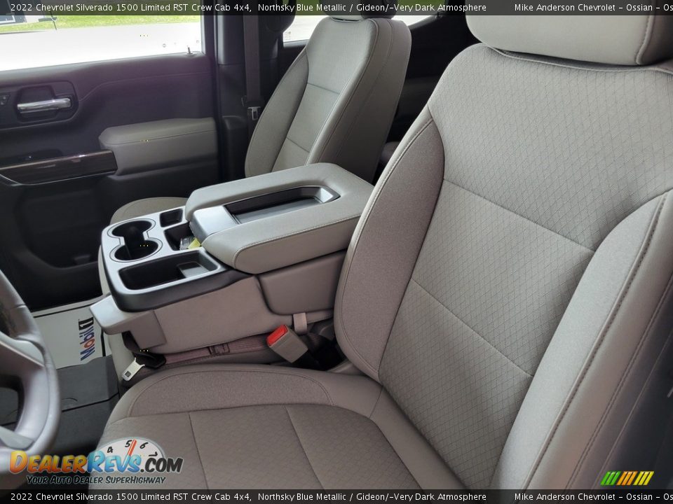 2022 Chevrolet Silverado 1500 Limited RST Crew Cab 4x4 Northsky Blue Metallic / Gideon/­Very Dark Atmosphere Photo #15