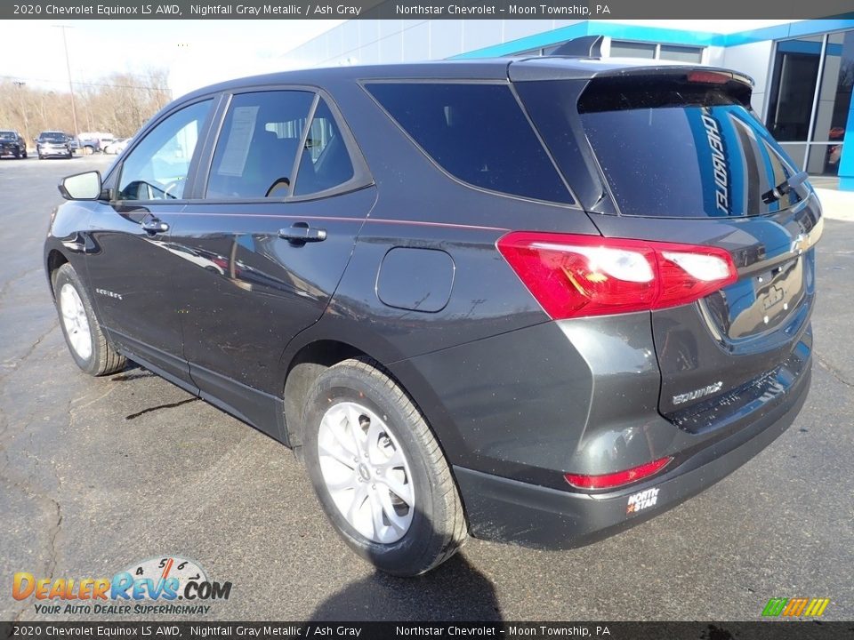 2020 Chevrolet Equinox LS AWD Nightfall Gray Metallic / Ash Gray Photo #4