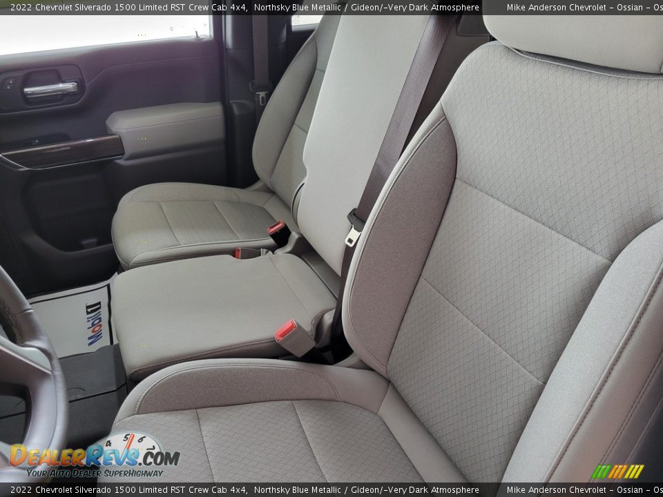 2022 Chevrolet Silverado 1500 Limited RST Crew Cab 4x4 Northsky Blue Metallic / Gideon/­Very Dark Atmosphere Photo #16