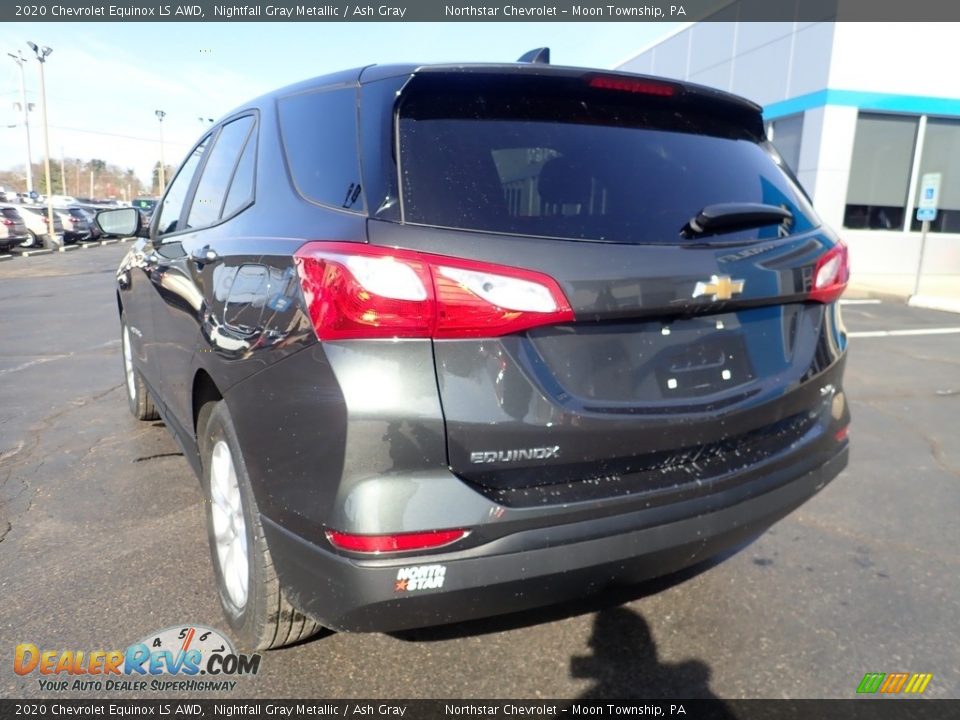 2020 Chevrolet Equinox LS AWD Nightfall Gray Metallic / Ash Gray Photo #5