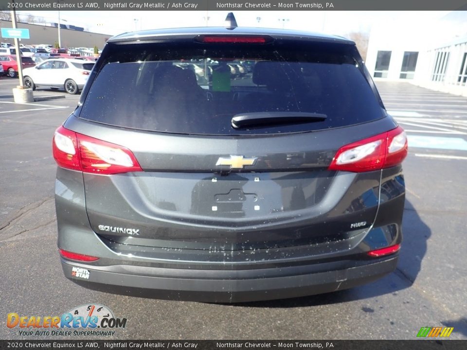 2020 Chevrolet Equinox LS AWD Nightfall Gray Metallic / Ash Gray Photo #6