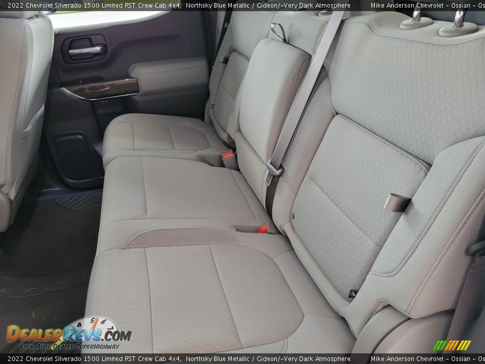 Rear Seat of 2022 Chevrolet Silverado 1500 Limited RST Crew Cab 4x4 Photo #18