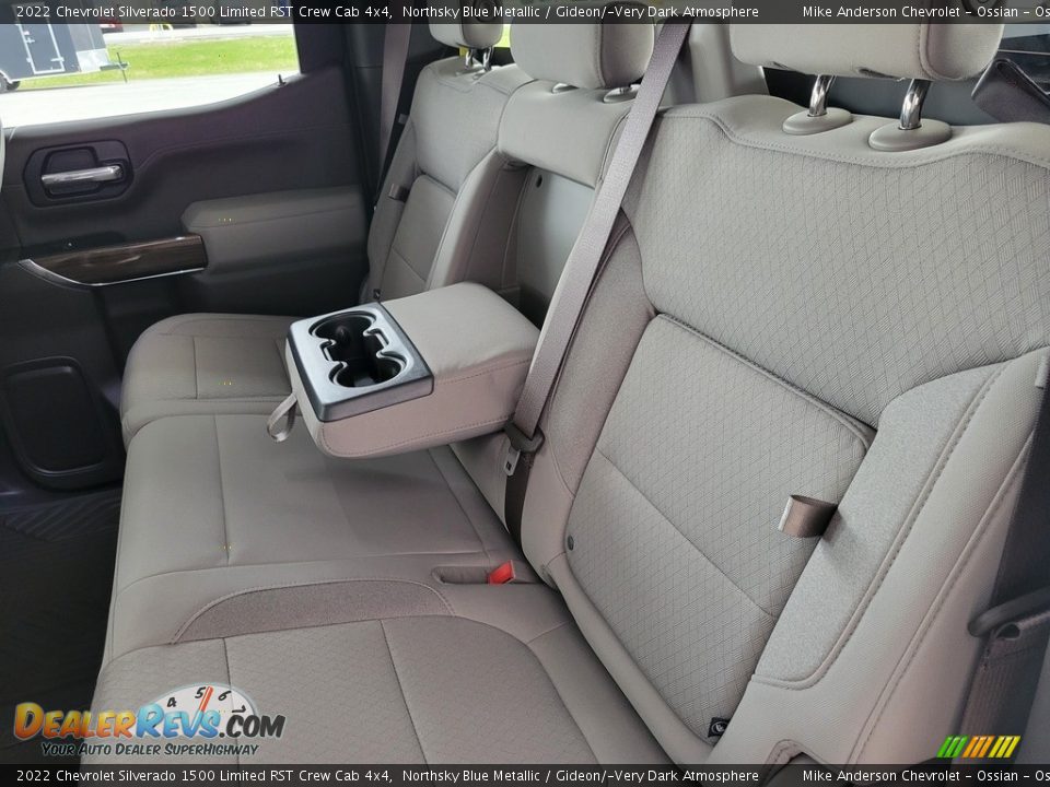 Rear Seat of 2022 Chevrolet Silverado 1500 Limited RST Crew Cab 4x4 Photo #19