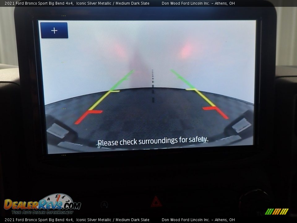 2021 Ford Bronco Sport Big Bend 4x4 Iconic Silver Metallic / Medium Dark Slate Photo #3